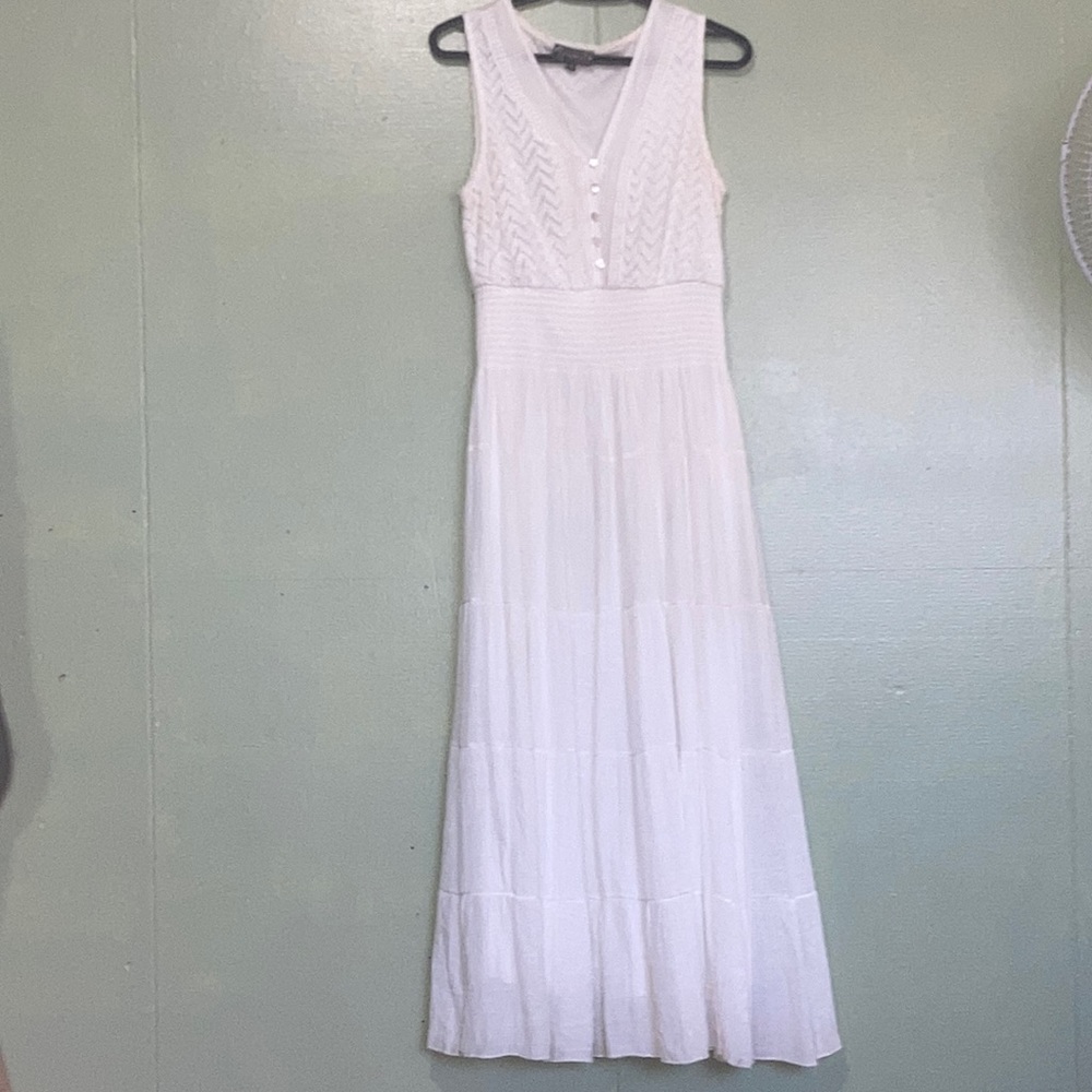 white dress